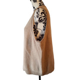 Seasalt Cornwall Brown Wool Vest V-neck Size 20