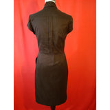 Ann Taylor Black Cotton Dress Size 0 / XS