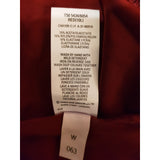 Marks & Spencer Burgundy Velour Long Dress Size 10