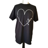 Coast Black J'Adore Logo T-Shirt Size S
