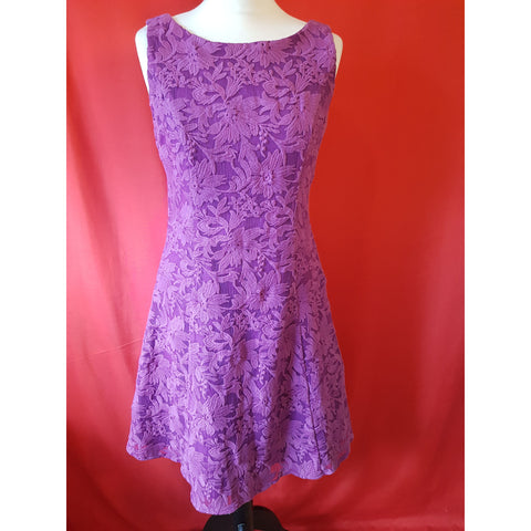 ARIELLA Purple Tulle Dress Size 12