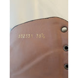 Рura Lopez Black High Heels Ankle Lace-up Boots Size 38.5 UK 5.5 UK