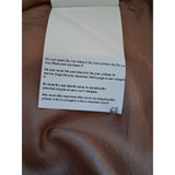Boss Hugo Boss Womens Brown Leather Skirt Size 14