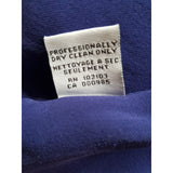 Мint Jodi Arnold Navy 100% Silk Dress Size 2 / XS