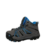 Gelert Horizon Junior Women's Mid Waterproof Hiking Boots Grey Blue Outdoor Boots Size 6 UK 39 EU
