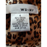 WD NY Women's Brown Velvet Jacket Size 4 / S