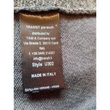Transit Par Such Black Grey Wool Blend Dress Size 2 / XS.