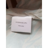 Nicole Farhi Light Blue 100% Silk Dress Size 8