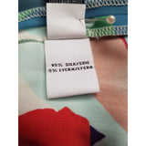 Diane Von Furstenberg Silk Floral Print Trousers Size 6 US / 10 UK