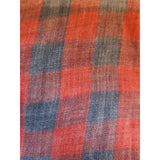 Hackett Men's Red Navy Check Slim Fit Shirt Size M