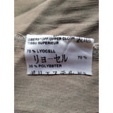 Cerruti Club Women's Beige Stripe Waistcoat Size 14