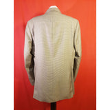 Harrods Knightsbridge Black Beige Mini Check Jacket Blazer Size 56