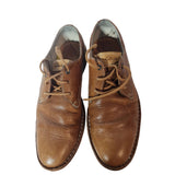 Clarks Men's Tan Brown Leather Casual Shoes Size 7