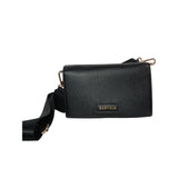 Carvela Black Crossbody Bag Women's Shoulder Handbag Gold Hardware size 19cm×13cm