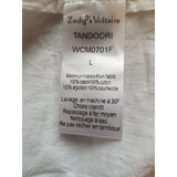 Zadig & Voltaire Women's White Top Size L