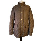 Barbour Men's Brown Guilted Jacket Size M