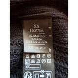 Allsaints Women's Misha Black Net Long Open Front Cardigan Size XS RRP£159.