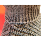 Eleventy Men's Green Roll Neck Knit 100% Wool Jumper Size S