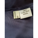Avoca Collection Women's Navy Wool Coat Size S