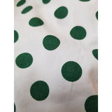 Boden White Green Dot Cotton Shirt Size 22R