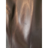 SLY010 Black Leather Dress Size 38 IT / XS