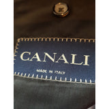 Canali Men's Black Wool Blazer Size 58