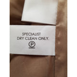 John Charles Light Brown Maxi Dress Size 10 UK 36 EU