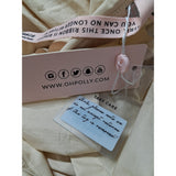 Oh Polly Beige Cotton Shirt Dress, Size 8 / 36