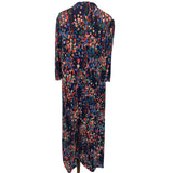 Jolie Moi Navy Floral Print Jumpsuit Size 22