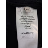Stella McCartney Black Cuffed Joggers Elastic Waist Trousers Size 40 IT / XS