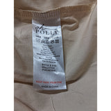 Oh Polly Beige Cotton Shirt Dress, Size 8 / 36