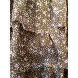 MARKS &SPENCER Limited Collection Mocha Khaki Skirt Size 14