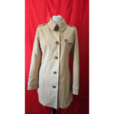 Tommy Hilfiger
Heritage Single Breasted Trench Coat - Beige Size L.