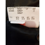 Canali Men's Black Stripe Wool Suit Size 54