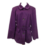 Bonmarche Womens Purple Trench Coat Size 20