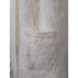 Pretty Secrets Womens Cream 3-Piece Fluffy Lounge Set Size 16/18