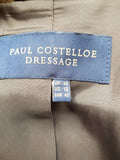 Paul Costelloe Dressage  Women's Brown Trousers Suit Size 14