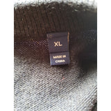 GANT Black Wool Blend Jumper Size XL