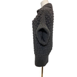Stella McCartney Grey Knit Zip Cardigan with Pockets Size 36 / S