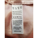 Jacques Vert Pink Grey Floral Print Long Dress Size 10