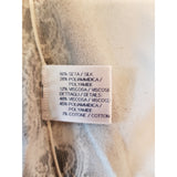 Bottega Veneta Black Grey Silk Dress Size 38 IT 6 UK