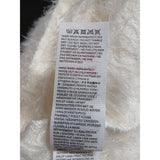 Pretty Secrets Womens Cream 3-Piece Fluffy Lounge Set Size 16/18