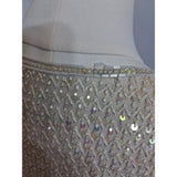 Frank Usher Womens Sequin Silk Blazer Size 14