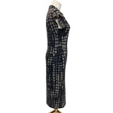 Bottega Veneta Black Grey Pure Wool Dress Size 38 IT / XS