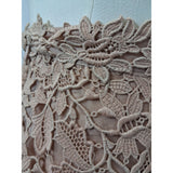 Valentino Brown Crocheted Cotton Skirt Size 40 IT 8 UK
