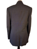 PS Paul Smith Mens Navy Dark Grey Textured 100% Wool Blazer Jacket UK 42 R IT 52