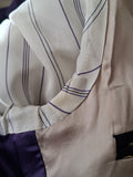 Paul Smith London The Westbourne Light Brown Cotton Blazer Jacket Made in Italy UK 38