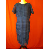 PRECIS Petit Navy Lace-trimmed Dress Size 18.