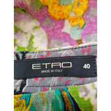 Etro Paisley Brown Skirt Size 40 IT 8 UK