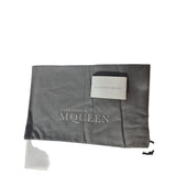 Title:
Alexander McQueen Oversized Leather Sneakers White Black Heel Tab - Authentic Size 6